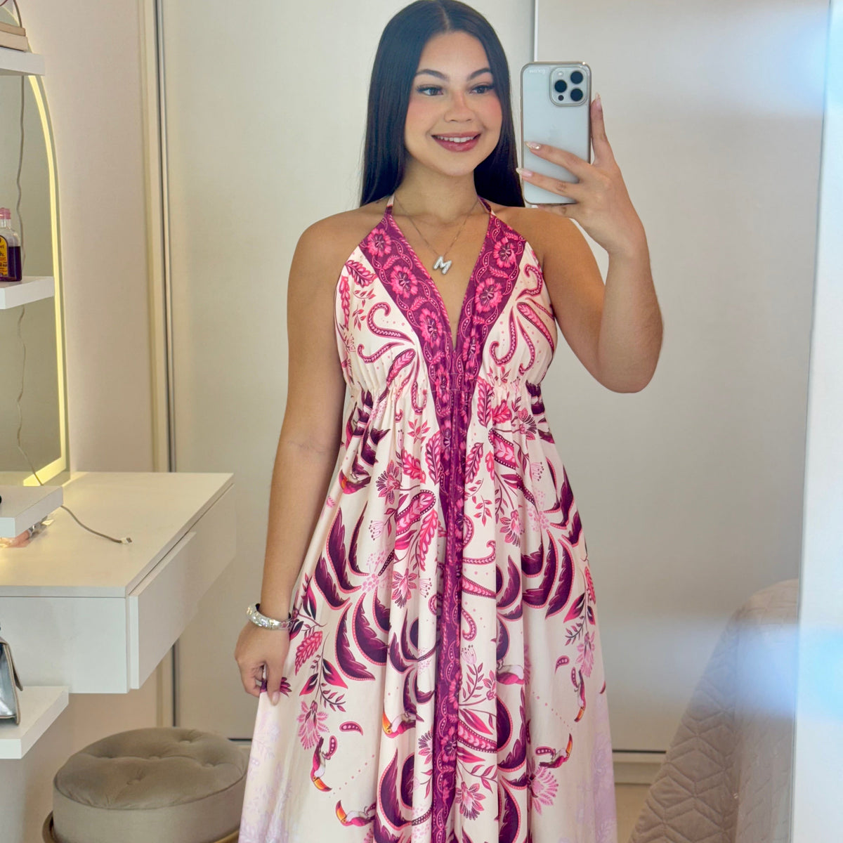 Vestido Indiano Longo Lara