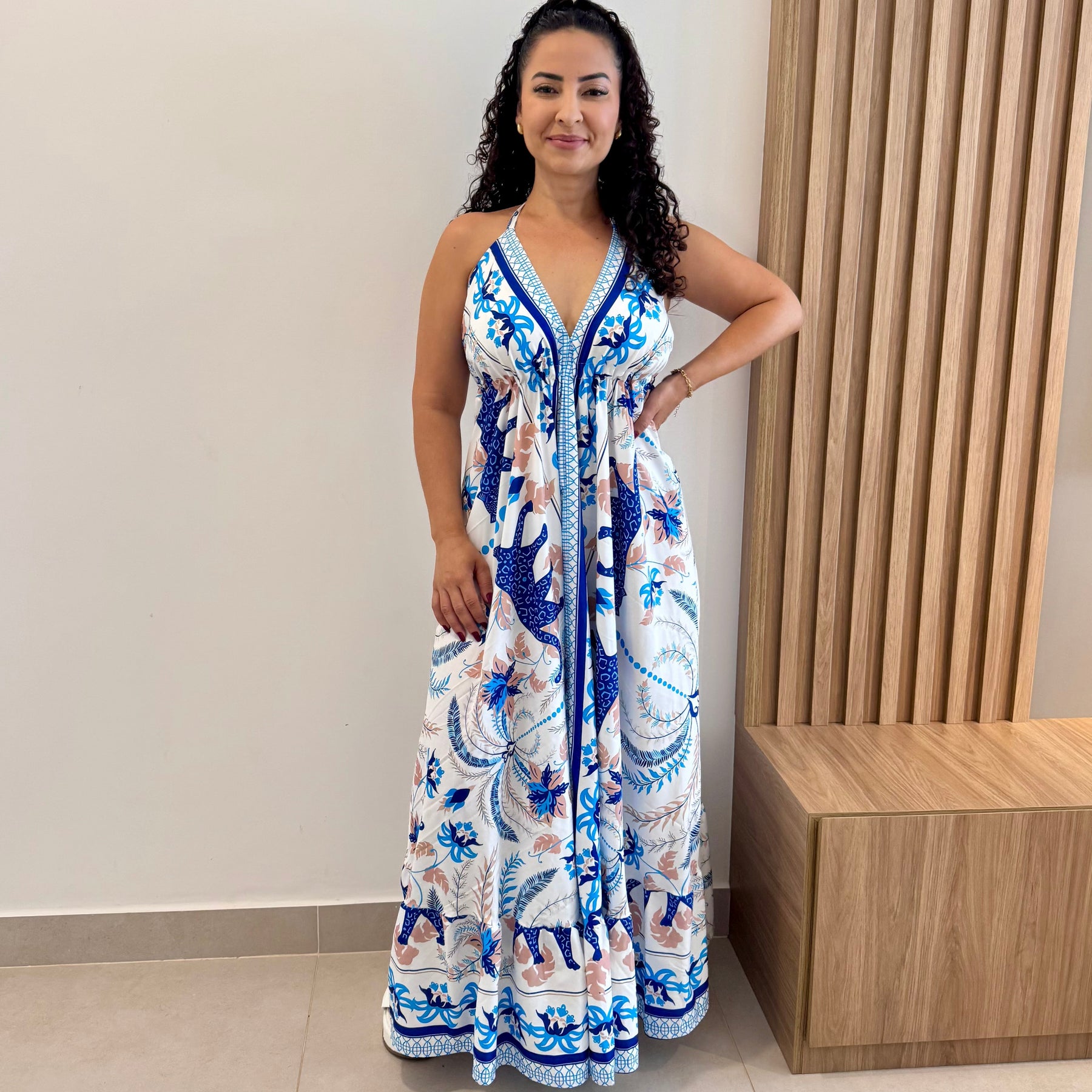 Vestido Indiano Longo Lara