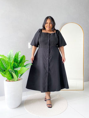 Vestido Chemise Super Midi