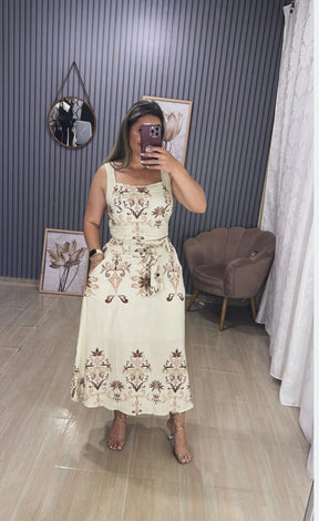 Conjunto saia midi Sarah