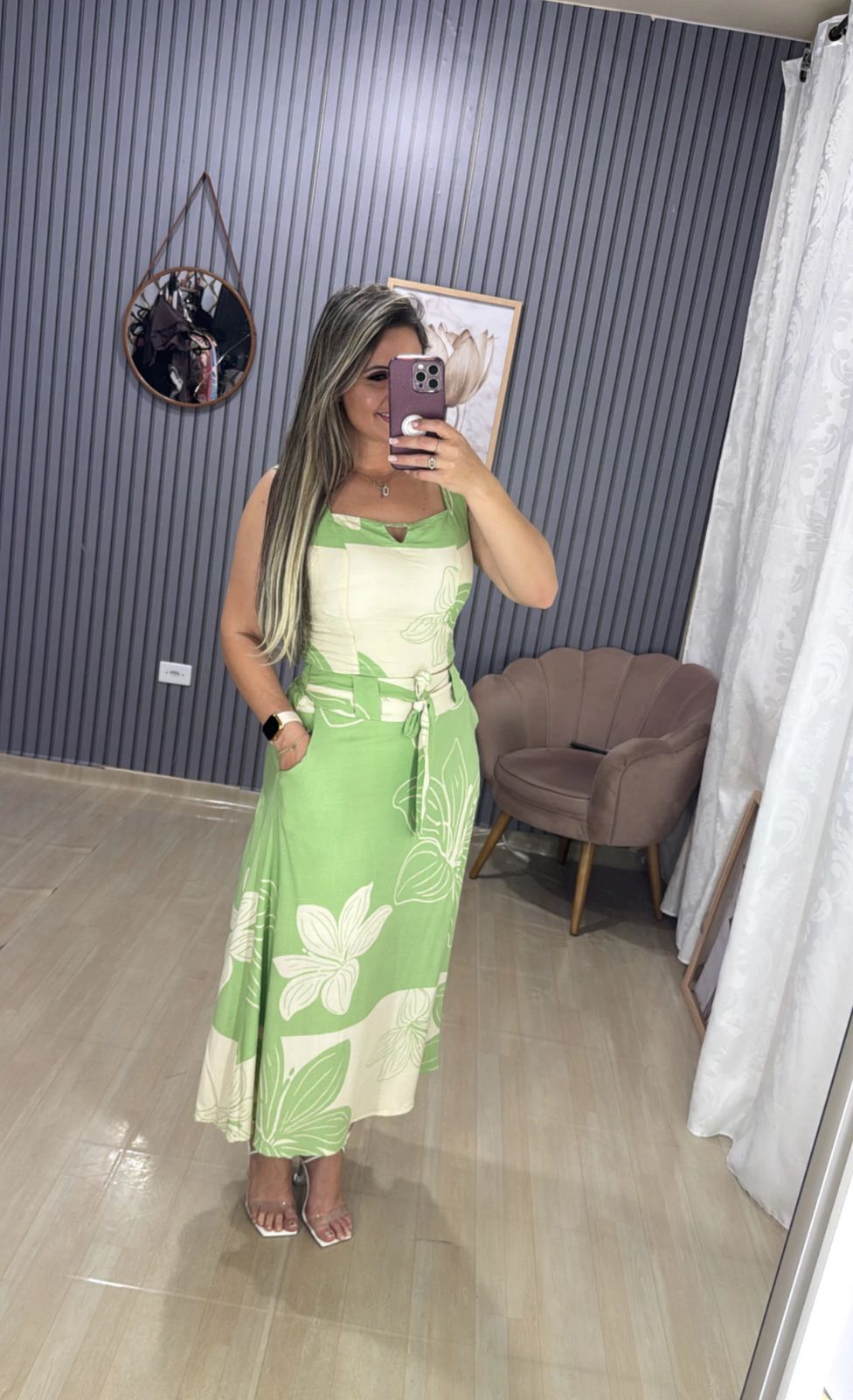 Conjunto saia midi Sarah